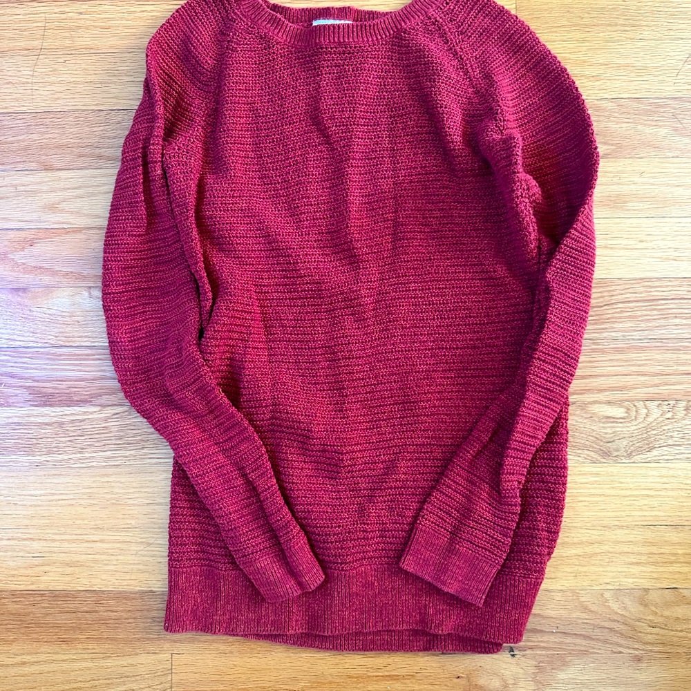 Ann Taylor Red Sweater Size Small